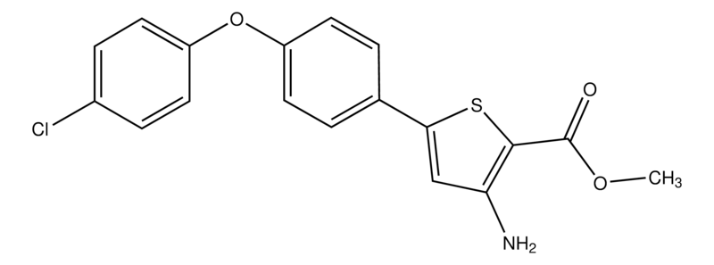 Merck Methyl 5-(4-(4-chlorophenoxy)phenyl)-3-aminothiophene-2-carboxylate
