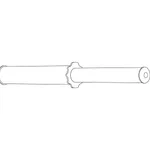 Thermo Fisher Scientific Standard Fluid Transfer Assembly Adaptor Set, 3/8 in. to 1/2 in.