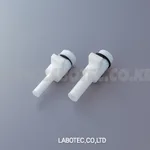 AS ONE Sampling Cock PTFE, 미니콕(가스샘플링 백용)