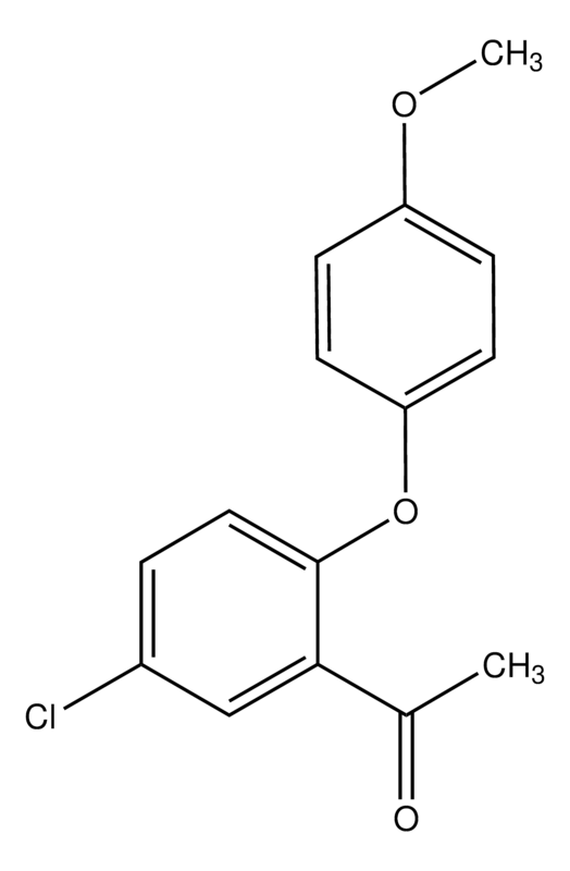 Merck 1-(2-(4-Methoxyphenoxy)-5-chlorophenyl)ethanone