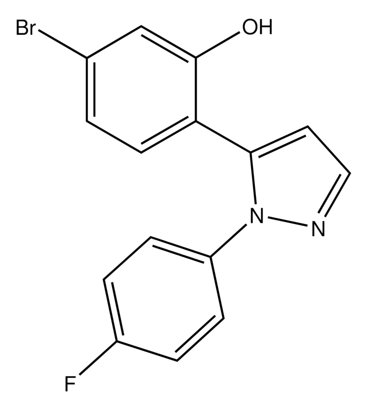 Merck 5-Bromo-2-(1-(4-fluorophenyl)-1H-pyrazol-5-yl)phenol