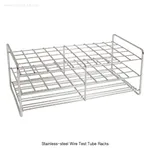 Daihan Science SciLab Stainless-steel Wire Test Tube Rack, for Φ11~Φ30mm Tubes of 0.5~50㎖<br>I