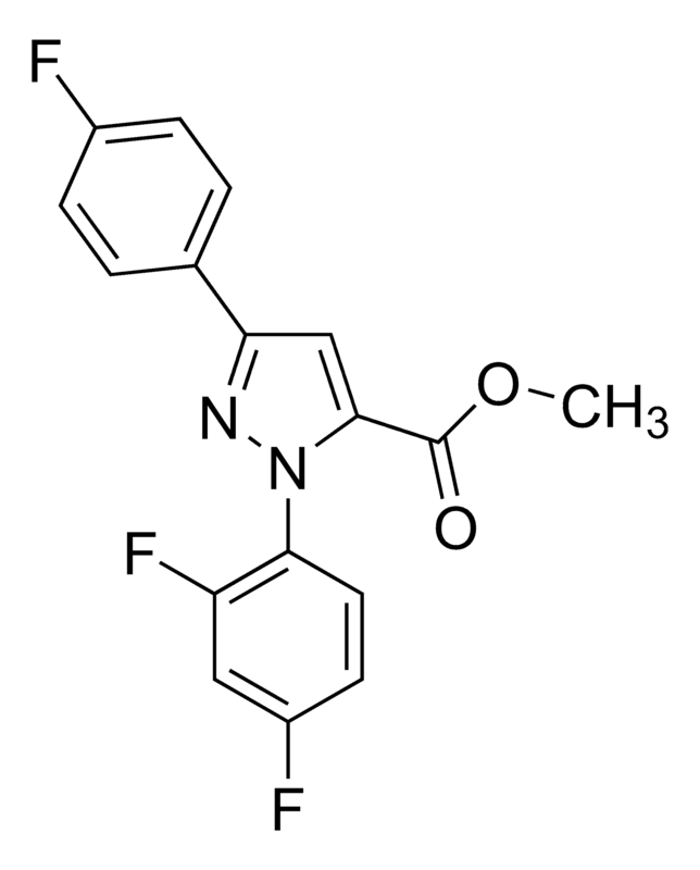 Merck Methyl 1-(2,4-difluorophenyl)-3-(4-fluorophenyl)-1H-pyrazole-5-carboxylate