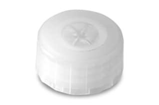 Waters Polyethylene Septumless Screw Cap for 12 x 32 mm Vials, 100/pk