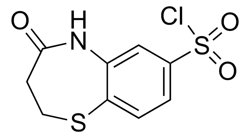 Merck 4-Oxo-2,3,4,5-tetrahydro-1,5-benzothiazepine-7-sulfonyl chloride