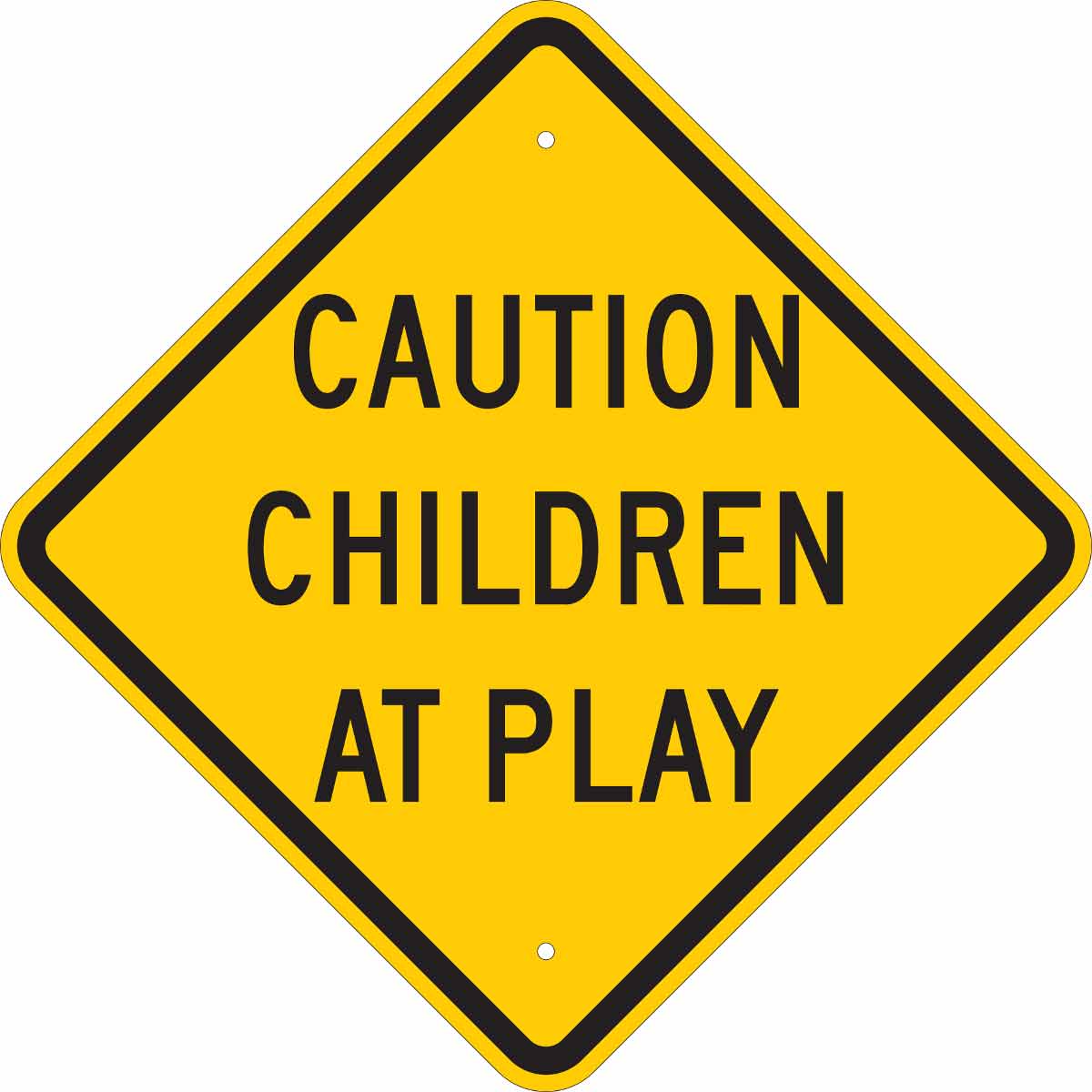 Brady Caution Children At Play Sign