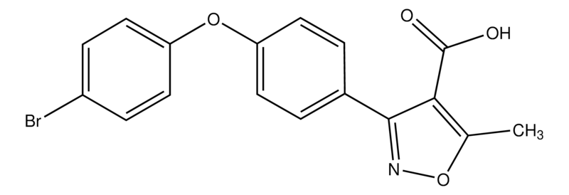 Merck 3-(4-(4-Bromophenoxy)phenyl)-5-methylisoxazole-4-carboxylic acid