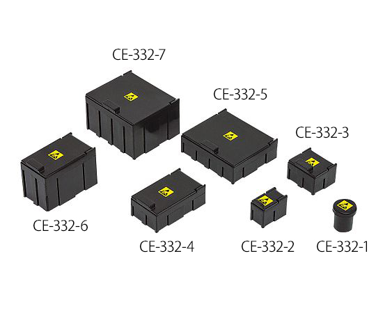 AS ONE Conductive SMD Chip Storage Box, 도전성 SMD 칩 보관박스