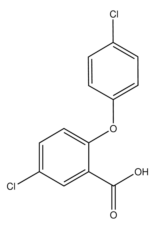 Merck 2-(4-Chlorophenoxy)-5-chlorobenzoic acid