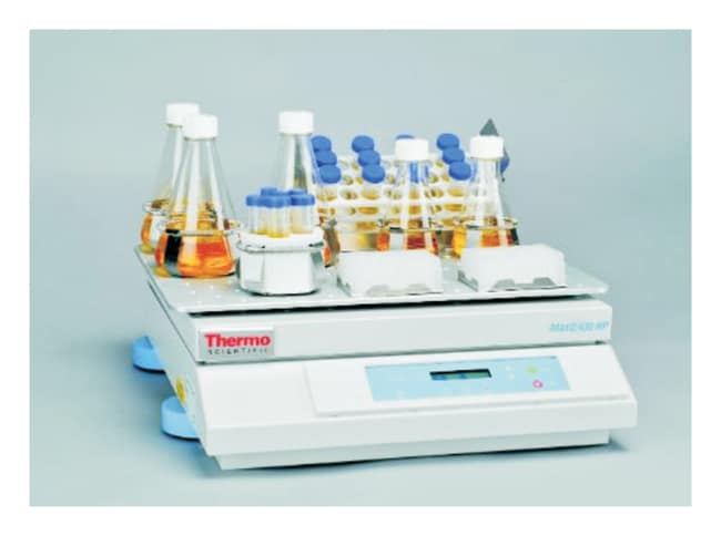Thermo Fisher Scientific MaxQ HP Tabletop Orbital Small Open Air Platform Shaker that holds 18 x 18 in. (45.7 x 45.7cm) and 18 x 24 in. (60.9 x 45.7cm) platforms, 115V, 50/60 Hz, 1.0A or 230V, 50/60Hz, 0.5A