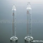 AS ONE Graduated Cylinder Glass(with Plug), 유전 메스실린더(경질유리제)