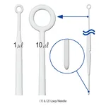 Daihan Science mediclin Steriled Disposable Inoculating Loop/Needle, ABS/HIPS, Flexible, 1 & 1