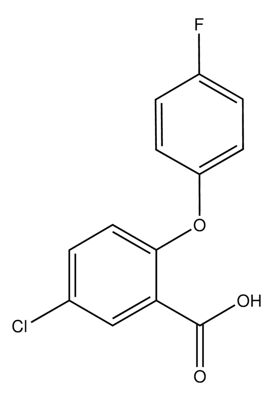 Merck 2-(4-Fluorophenoxy)-5-chlorobenzoic acid