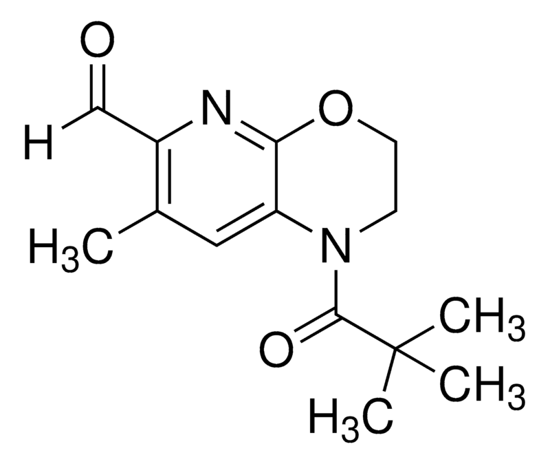 Merck 7-Methyl-1-pivaloyl-2,3-dihydro-1H-pyrido[2,3-b][1,4]oxazine-6-carbaldehyde