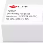 Sterlitech Dow Filmtec Flat Sheet Membrane, SW30XFR, PA-TFC, RO