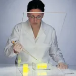 Merck Workshields for beta-emitters, free standing