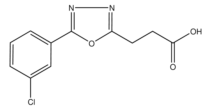 Merck 3-(5-(3-Chlorophenyl)-1,3,4-oxadiazol-2-yl)propanoic acid