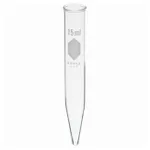 Thermo Fisher Scientific Kimble KIMAX Conical-Bottom Glass Centrifuge Tubes: 15 mL Capacity