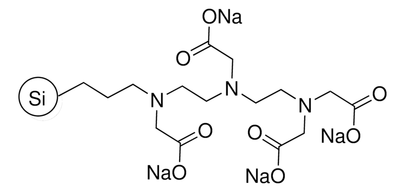 Merck Triaminetetraacetate, sodium salt-functionalized silica gel