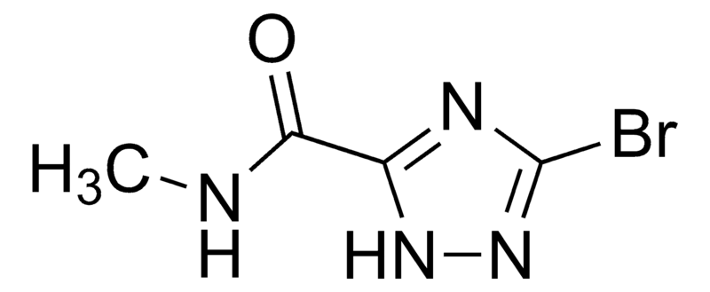 Merck 3-Bromo-N-methyl-1H-1,2,4-triazole-5-carboxamide