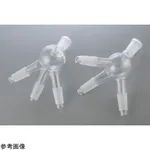 AS ONE Adaptor (3-Branch, for Decompression, approx.135˚), 어댑터 (3-지관, 감압용, 각도 약135˚)