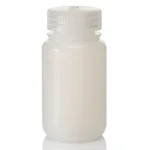 Thermo Fisher Scientific Nalgene Wide-Mouth HDPE IP2 Bottles with Closure: Bulk Pack, 125mL