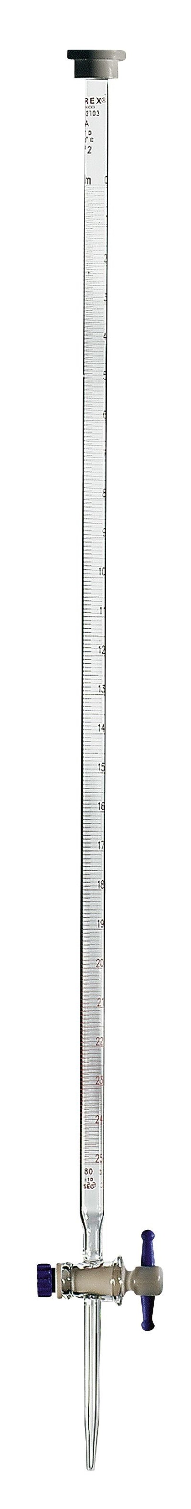 Thermo Fisher Scientific Pyrex 2103 Class A Glass Burette, 25mL, 1/Cs