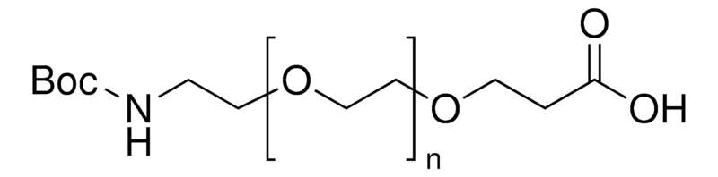 Merck O-[2-(Boc-amino)ethyl]-O'-(2-carboxyethyl)polyethylene glycol 5,000