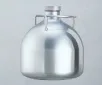 AS ONE Conveniently Transportable Stainless Steel Bottle with Handle (LABCAN®), 손잡이형 스테인리스 병(랩캔®)