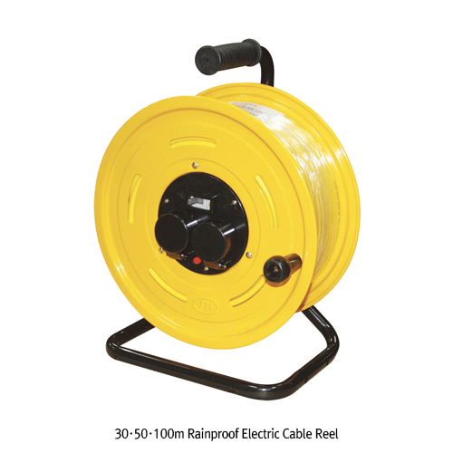 Daihan Science 30·50·100m 산업용 방우 전선릴, 누전/과부하 차단형, Rainproof Electric Cable Reel