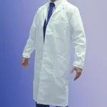Flon Industry Tetratex chemical safety white lab coat / 테트라텍스안전가운