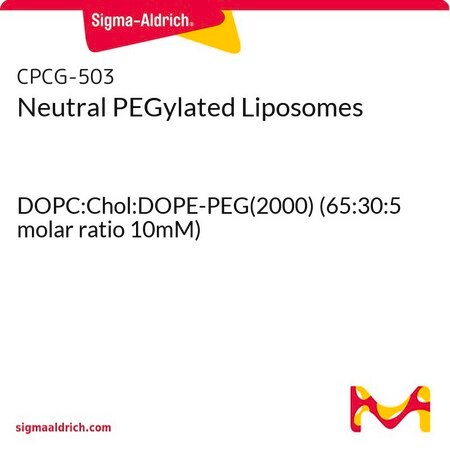 Merck NEUTRAL PEGYLATED LIPOSOMES, DOPC:CHOL:&