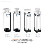 HELLMA Fluorescence Cells for Magnetic StirrersMacro