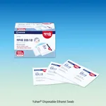 Yuhan 일회용 에탄올 스왑 개별 포장 Disposable Ethanol Swab