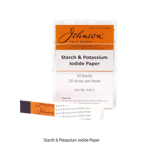 Johnson Test Papers Starch & Potassium Iodide Paper