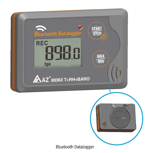AZ Temp · Humidity · Barometric Bluetooth Datalogger