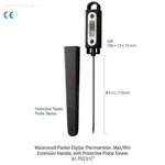 ATM Waterproof Pocket Digital Thermometer