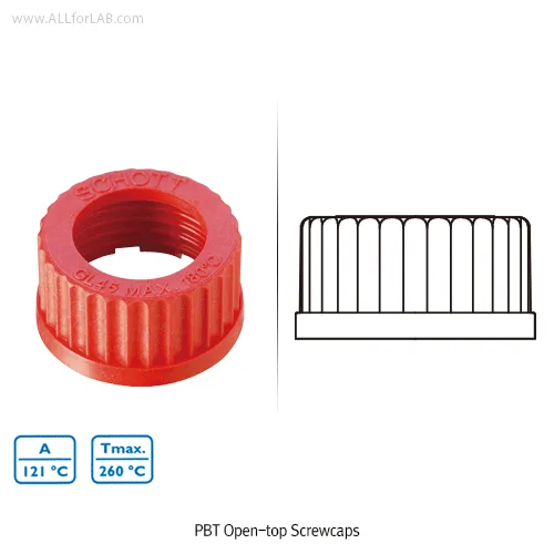 DURAN High-Temp. PBT Opentop- & Closetop-Screwcap