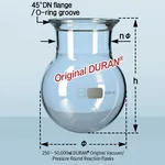 DURAN Original Vacuum/Pressure Round Reaction Flask