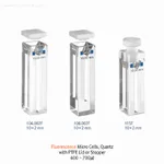HELLMA Fluorescence Micro Cells Quartzwith PTFE Lid or Stopper400 ~ 700㎕