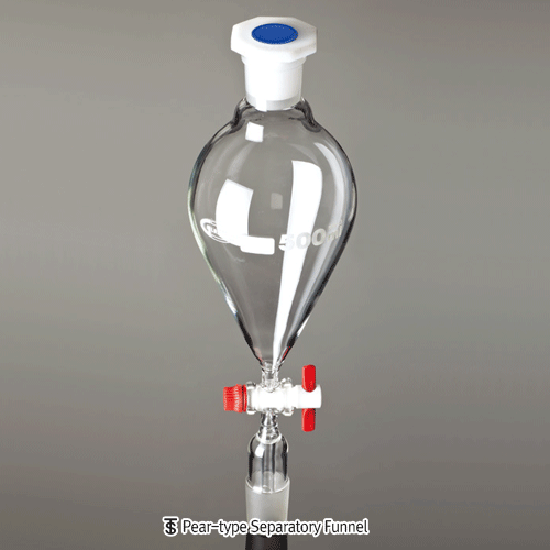 Glassco Pear-type Separatory Funnel