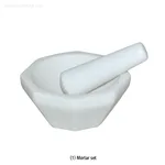 Silico & Chemico Porcelain Works Alumina Mortar & Pestle Set