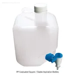 Scilabware PP눈금 사각 안전 아스피레이터 바틀 Autoclavable PP Graduated Square/Stable Aspiration Bottle