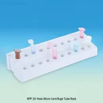 ABDOS PP 20-hole Micro Centrifuge Tube Rack