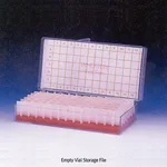 WHEATON Empty Vial Storage File / Rack