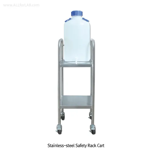 SciLab Stainless-steel Safety Rack Cart