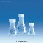 VIT-LAB PP 스크류 캡 삼각 플라스크 PP Erlenmeyer Flask
