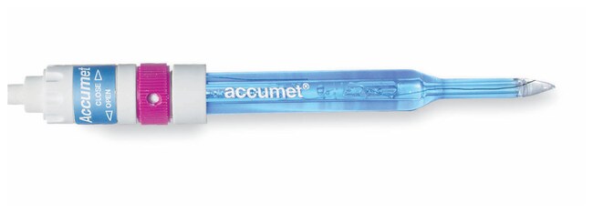 Thermo Fisher Scientific accuCap Capillary Junction pH Combination Electrodes - Glass Body, Gel-Filled Spear Tip - Mercury-Free