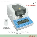 Daihan Science 초정밀/다용도 수분측정기 1mg max.110g High-performance Moisture Analyzer “WBA-110M”