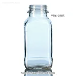 DURAN Soda-glass Square Wide neck Bottle and Tamper-evident GL Short-form Screwcap
